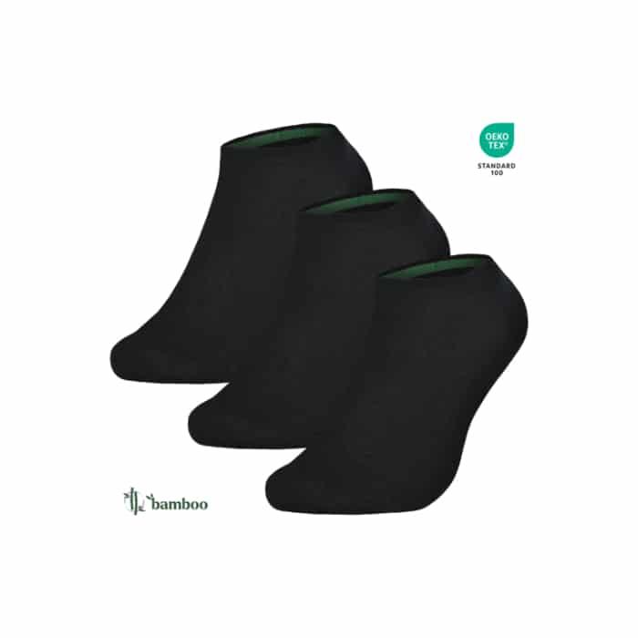 Bamboo training Socks 3 pack without toe seam